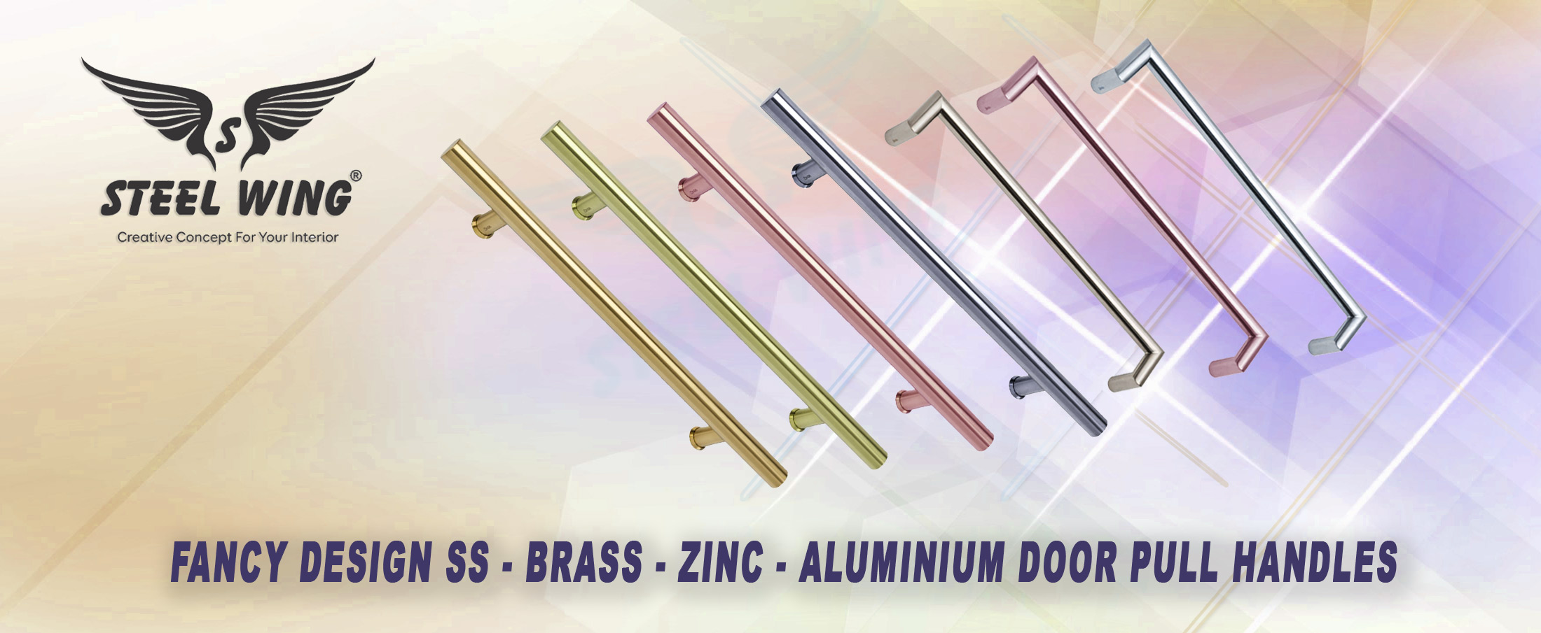 SS Brass Door kit Manufacturers - Door Aldrop-Pull Handle-Tower Bolt-Door Hinges - Bathroom Accessories Manufacturers Rajkot